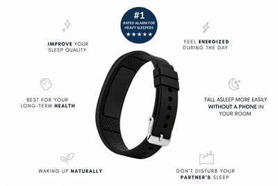 Nueve© Silent Alarm/Wrist watch