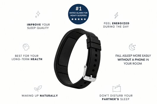 Nueve© Silent Alarm/Wrist watch